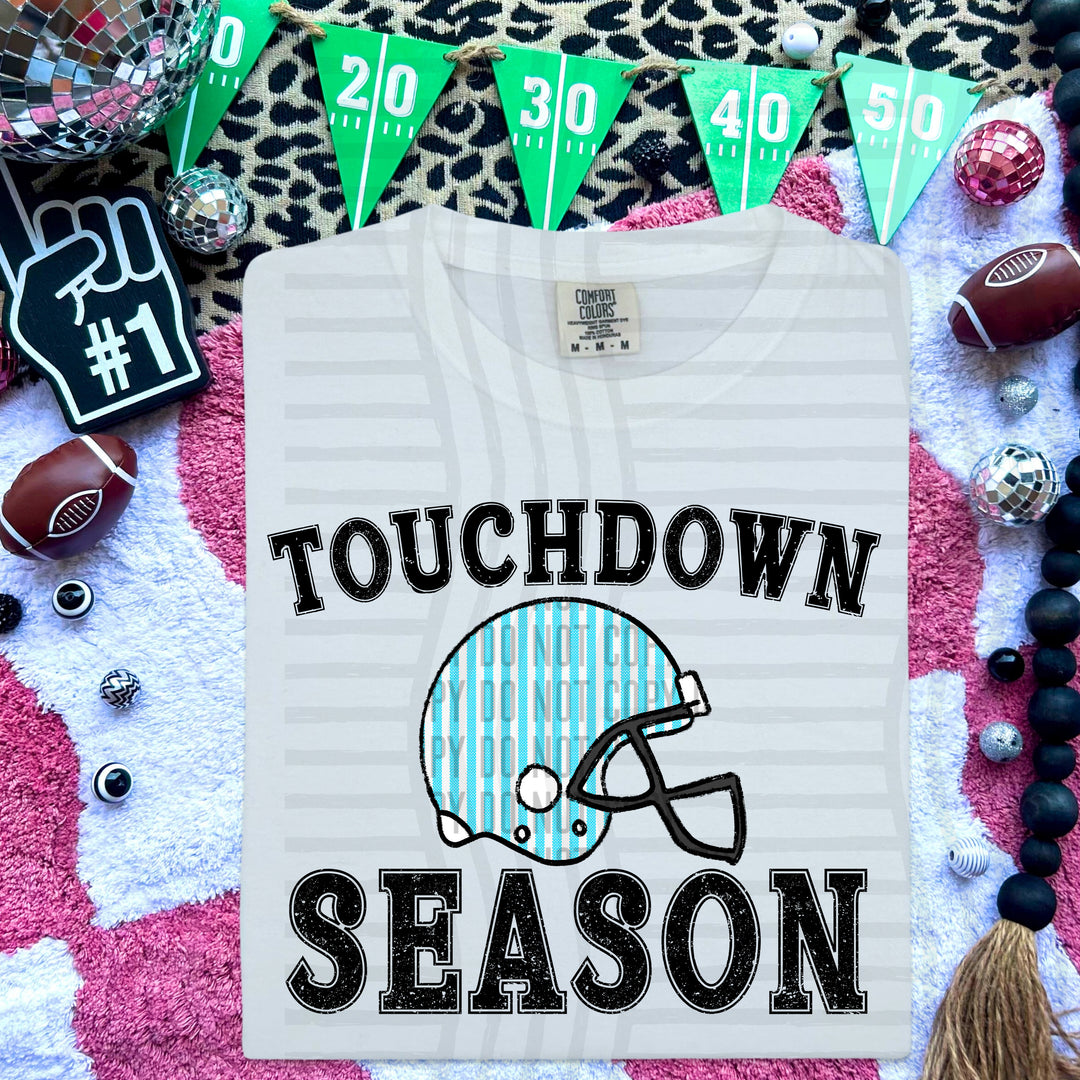Touchdown Season Seersucker DTF Print