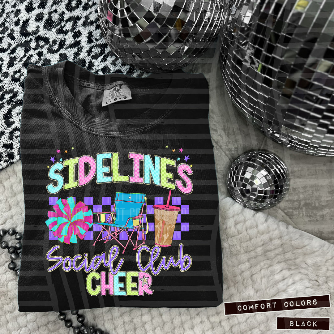 Sidelines DTF Print