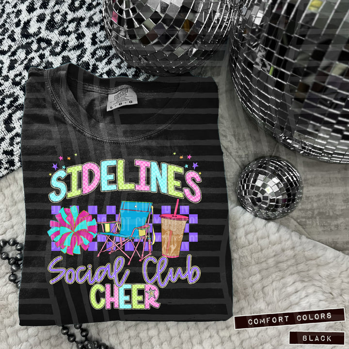 Sidelines DTF Print