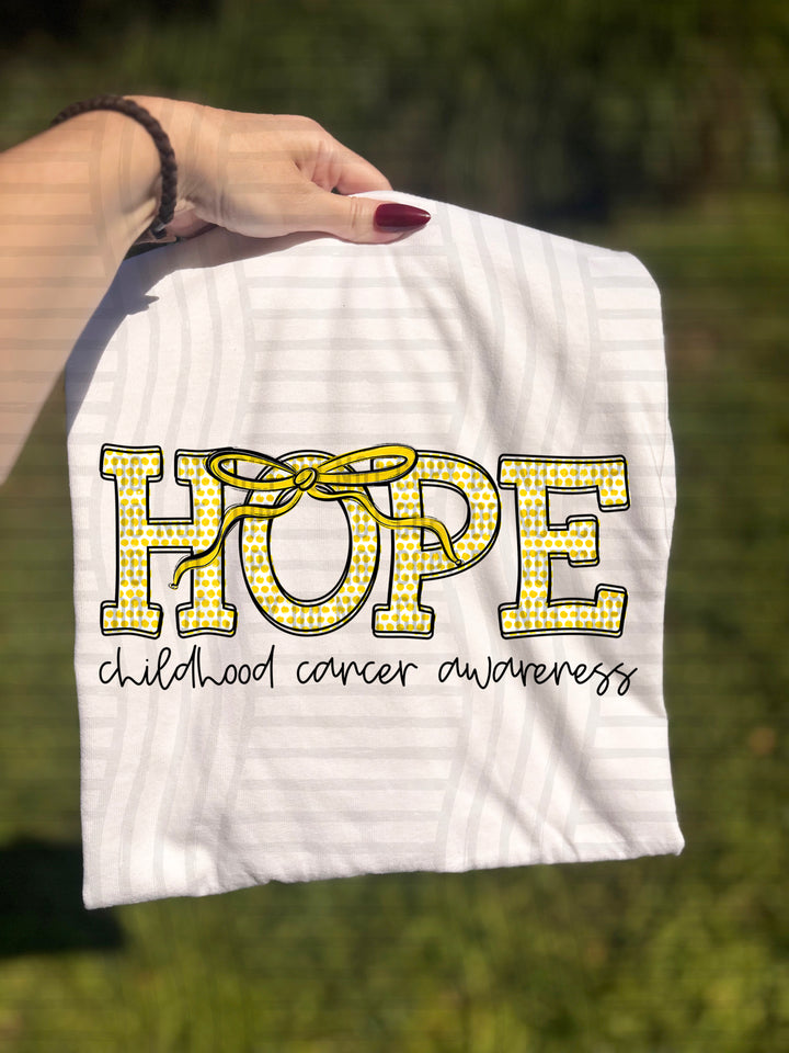 Childhood Cancer Awareness DTF Print