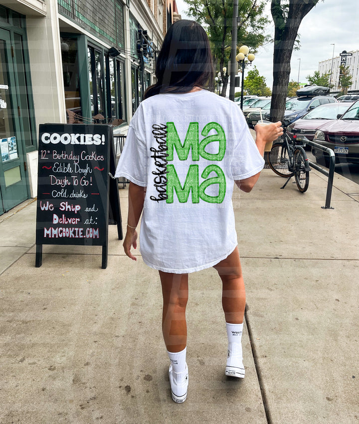 Sports Mama Basketball DTF Print