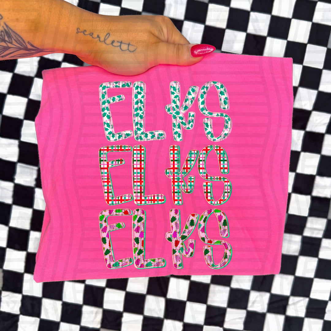 Twinkle Tinsel Stacked DTF Print
