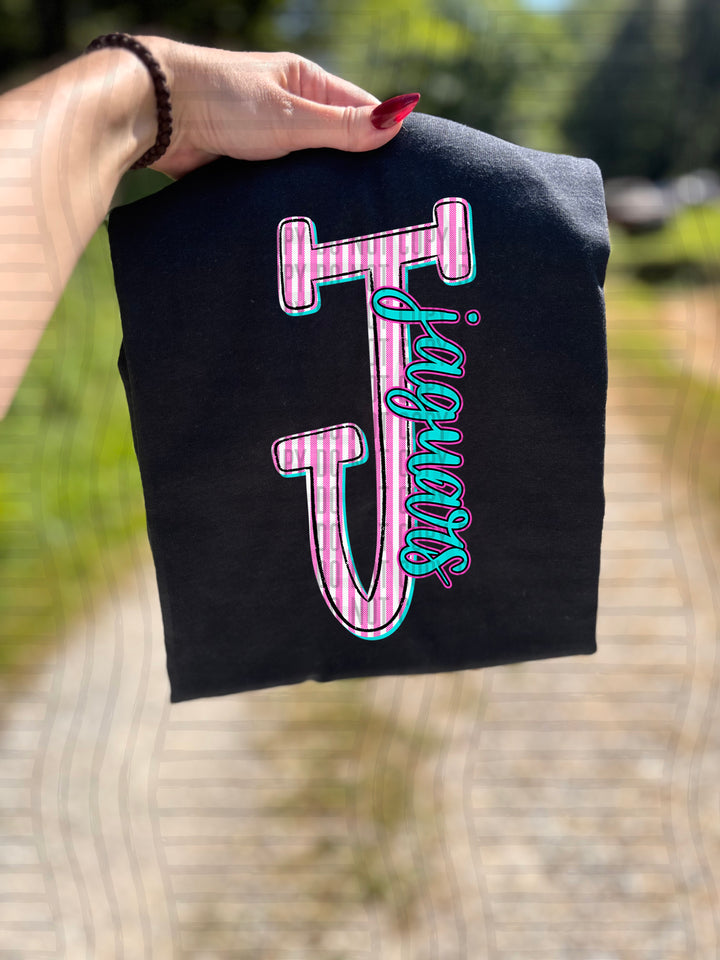 Mixy Pink Seersucker DTF Print