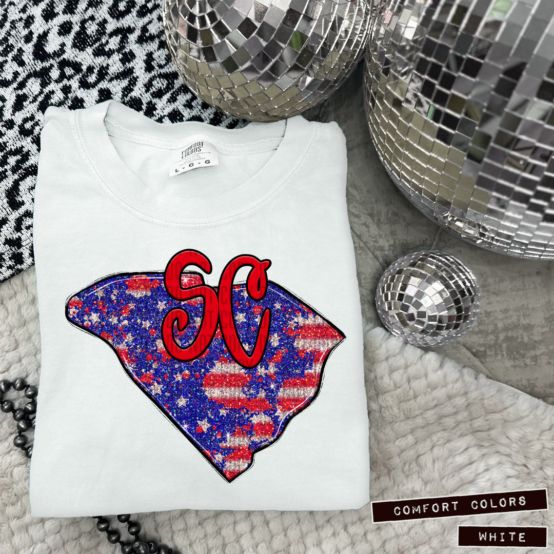 RWB States DTF Print