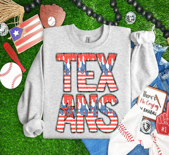 RWB Drip Mascots DTF Print