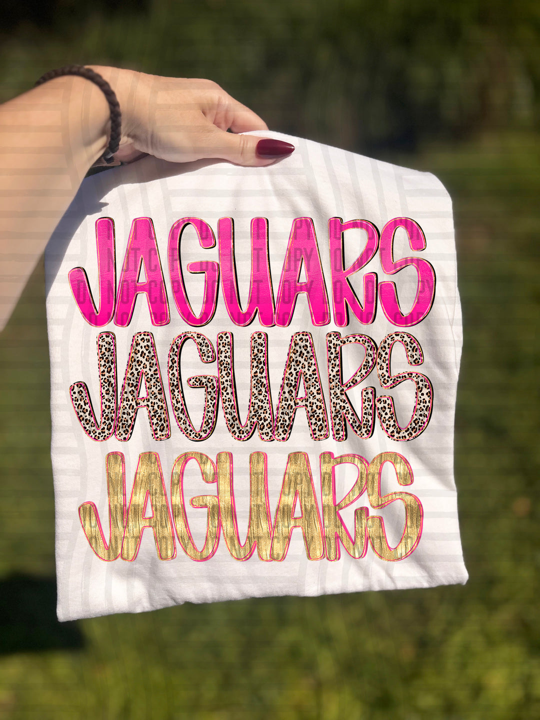 Pretty In Pink Triple Stacked DTF Print