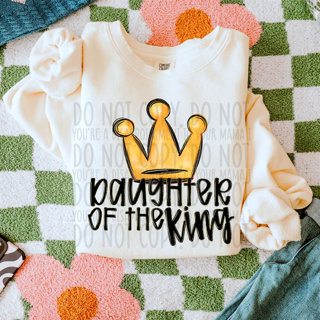 Daughter Of The King DTF Print