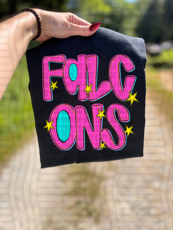 Pink Glow DTF Print