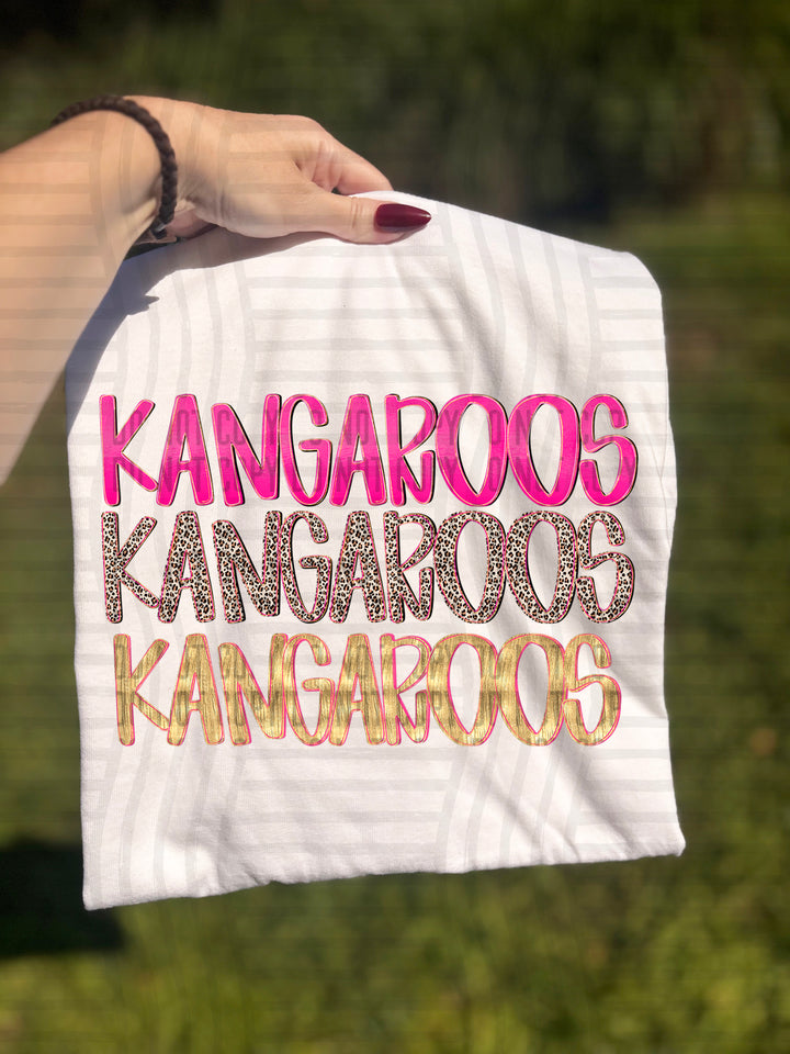 Pretty In Pink Triple Stacked DTF Print