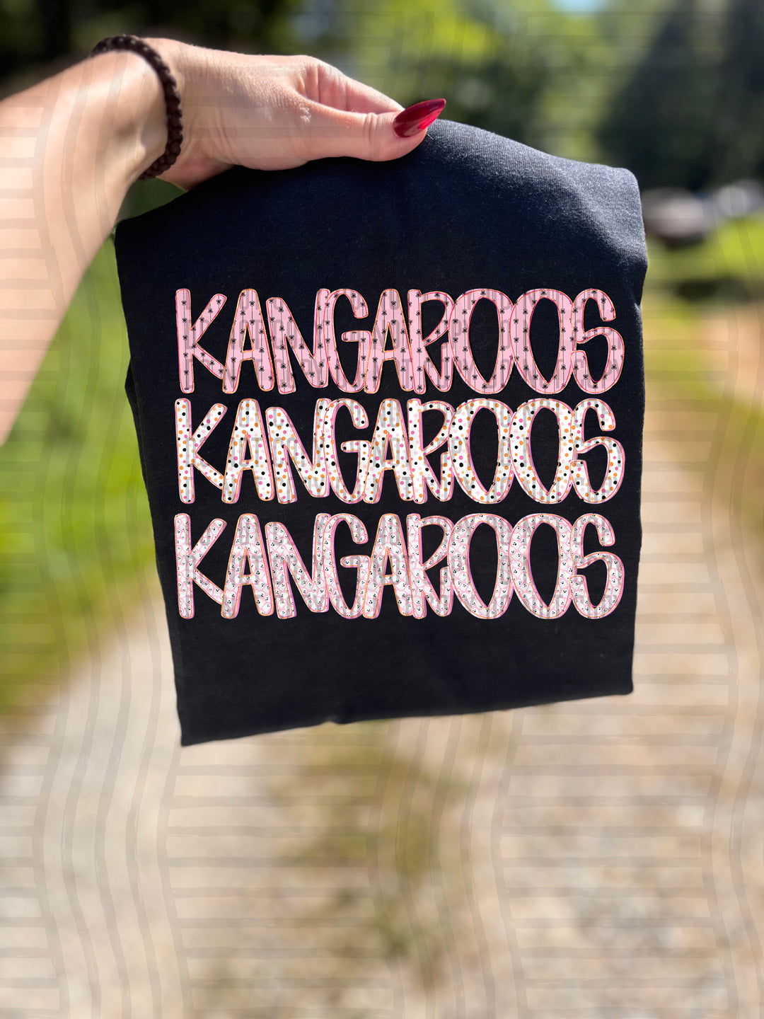 Girly Spooky Triple Stacked DTF Print