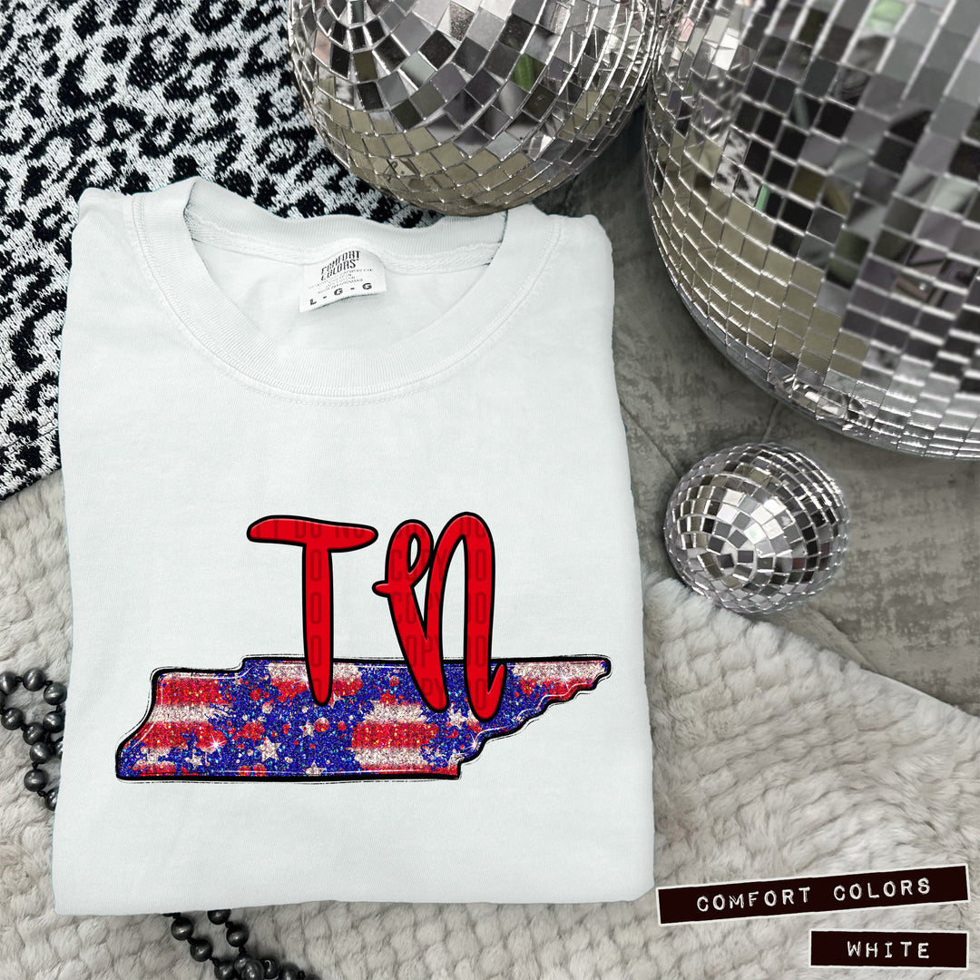 RWB States DTF Print