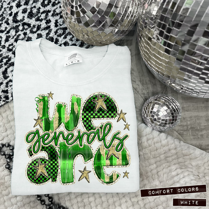 Green We Are DTF Print