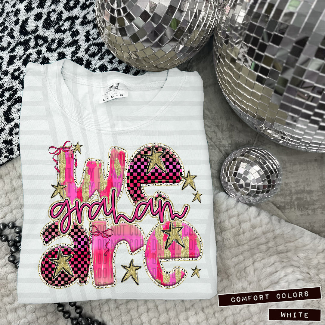 Pink We Are DTF Print