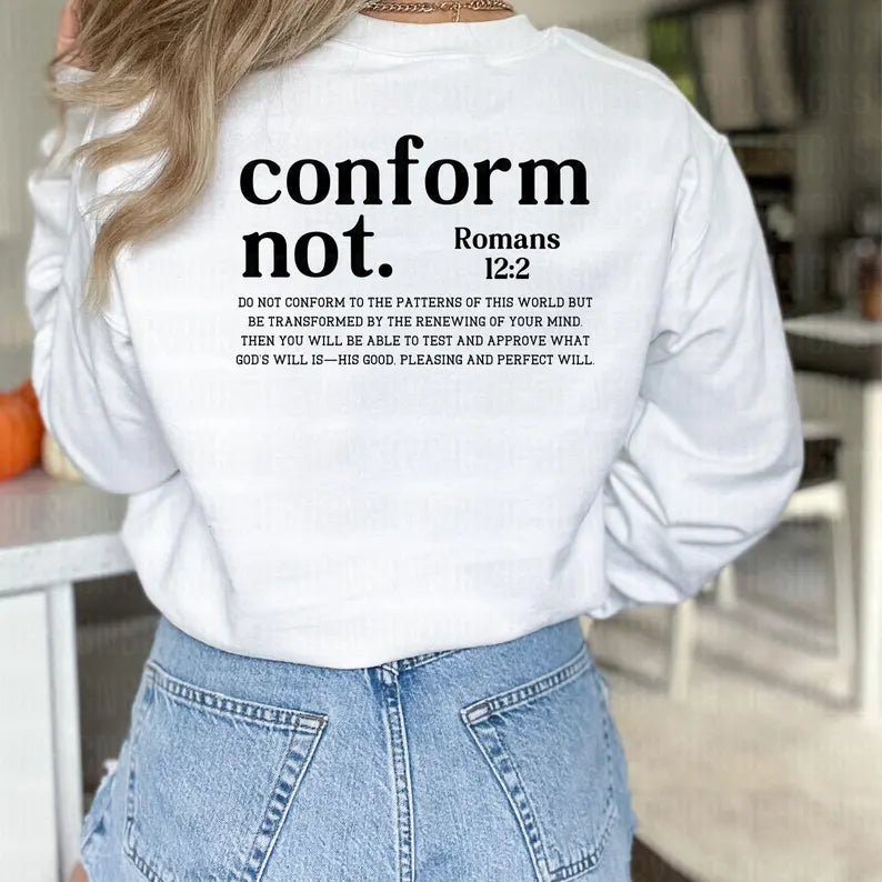 Conform Not DTF Print