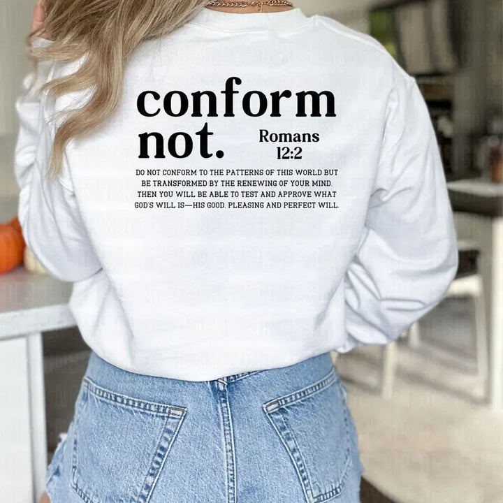 Conform Not DTF Print