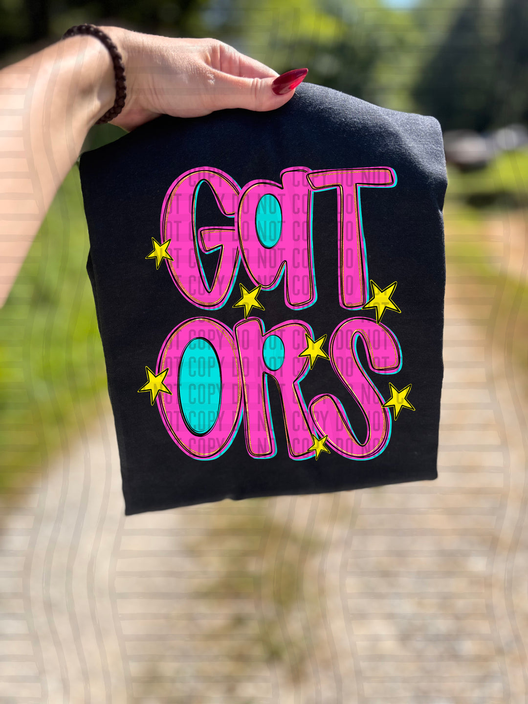 Pink Glow DTF Print