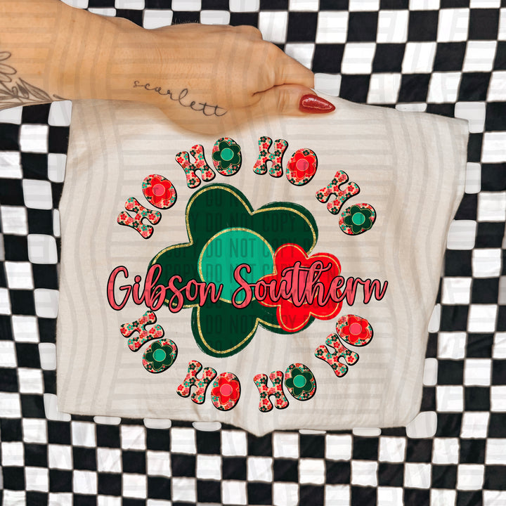 Retro Hohoho DTF Print