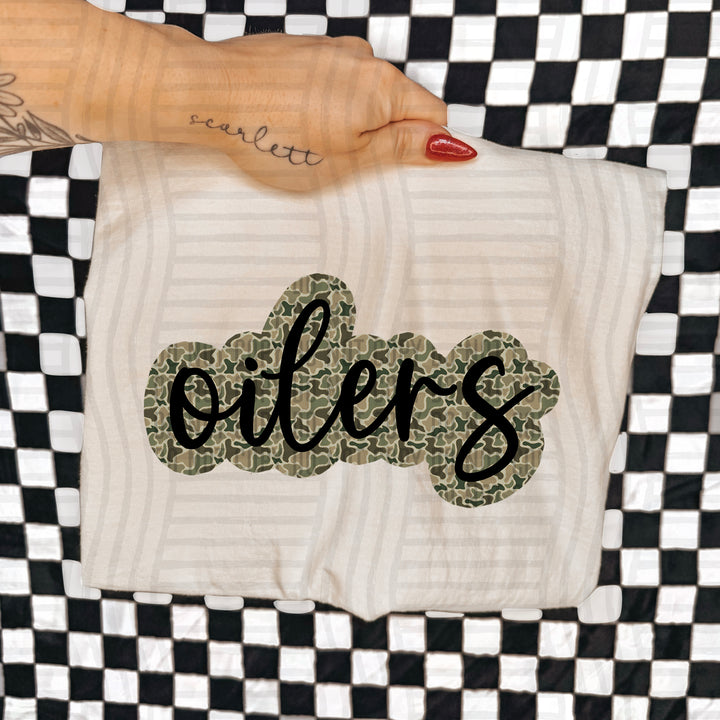 Camo Mascots DTF Print