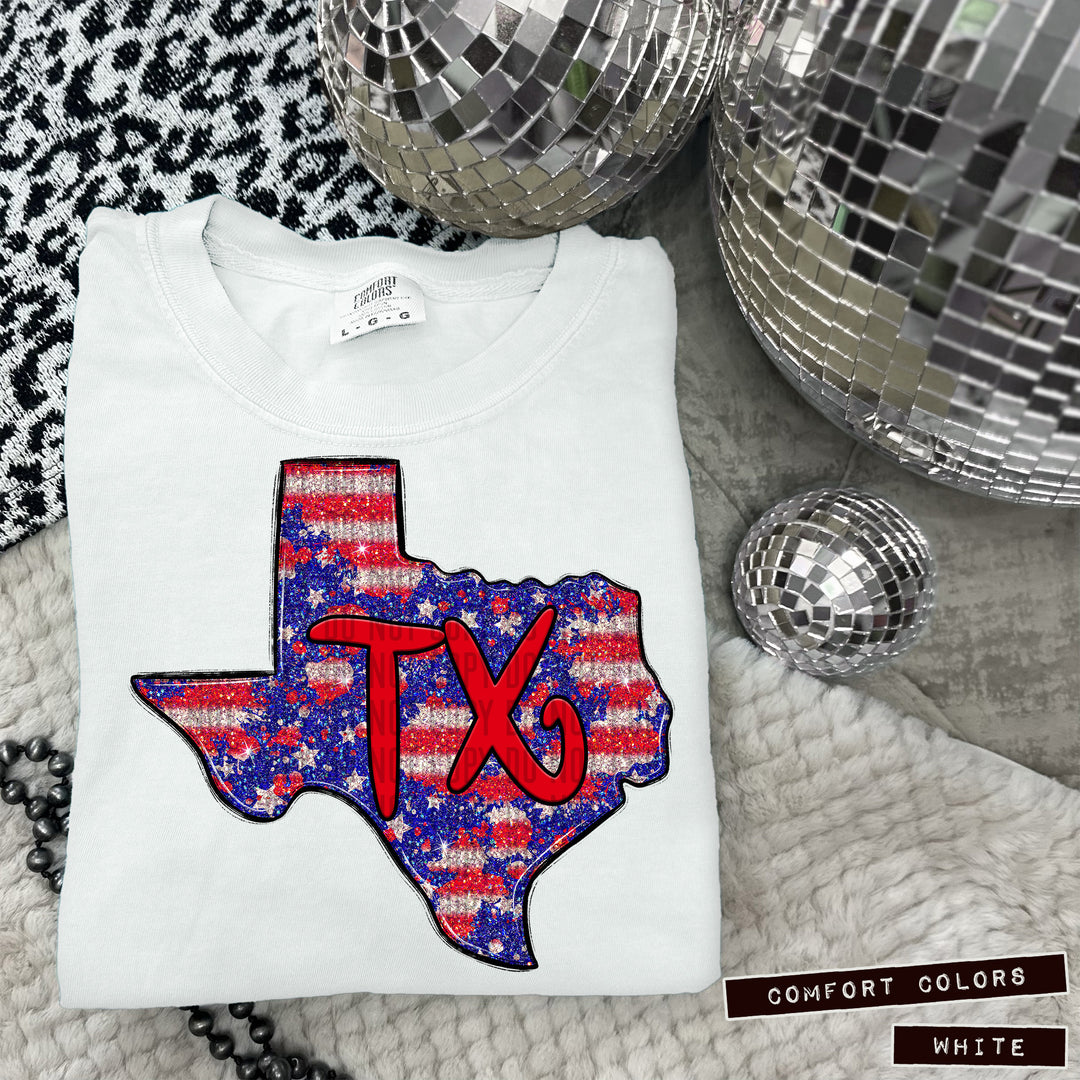 RWB States DTF Print