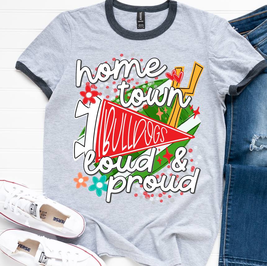 Home Town Loud & Proud Design Mockup Fee ONLY - No Prints - No Digitals