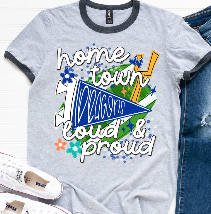 Home Town Loud & Proud Design Mockup Fee ONLY - No Prints - No Digitals