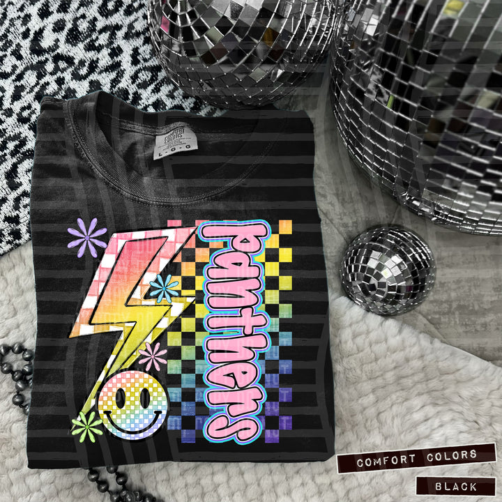 Smiley Side Bolt DTF Print