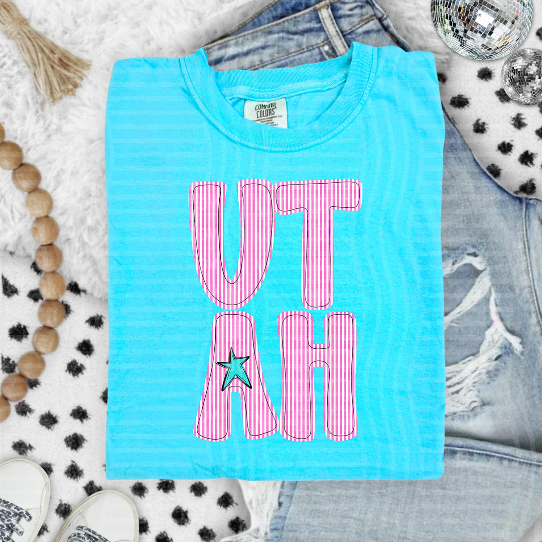 Seersucker States DTF Print