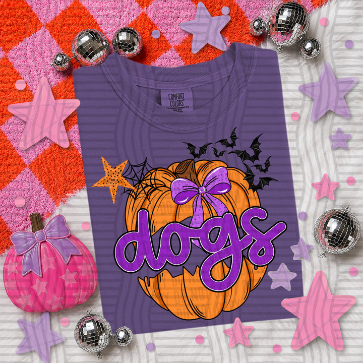 Pumpkin Pop Girly Mascots DTF Print