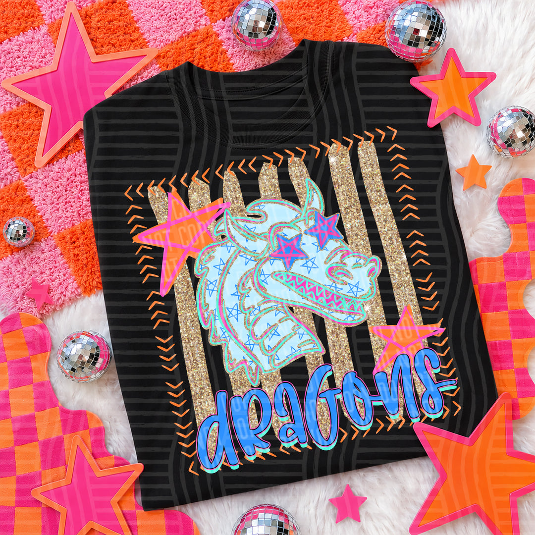 Candy Pop Mascots DTF Print