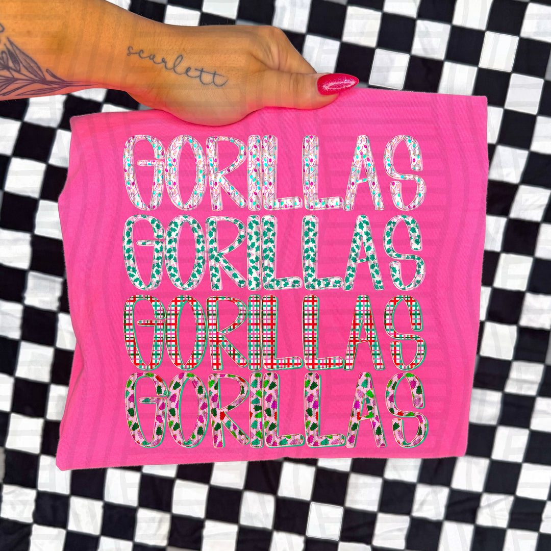 Twinkle Tinsel Stacked DTF Print