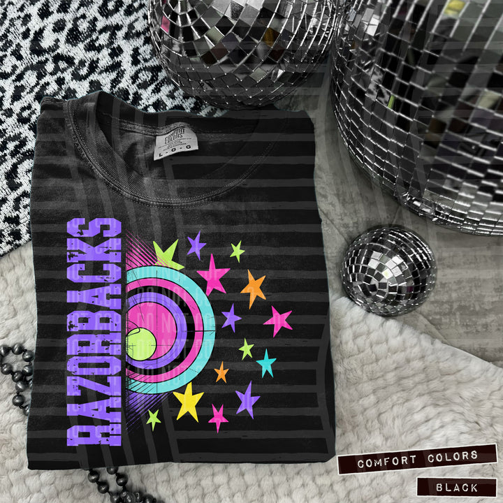 Rainbow Retro DTF Print