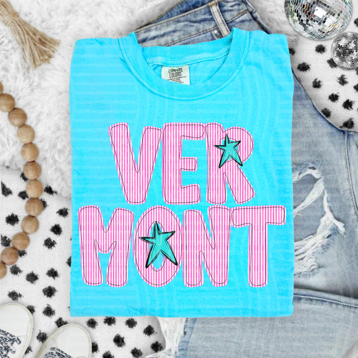 Seersucker States DTF Print