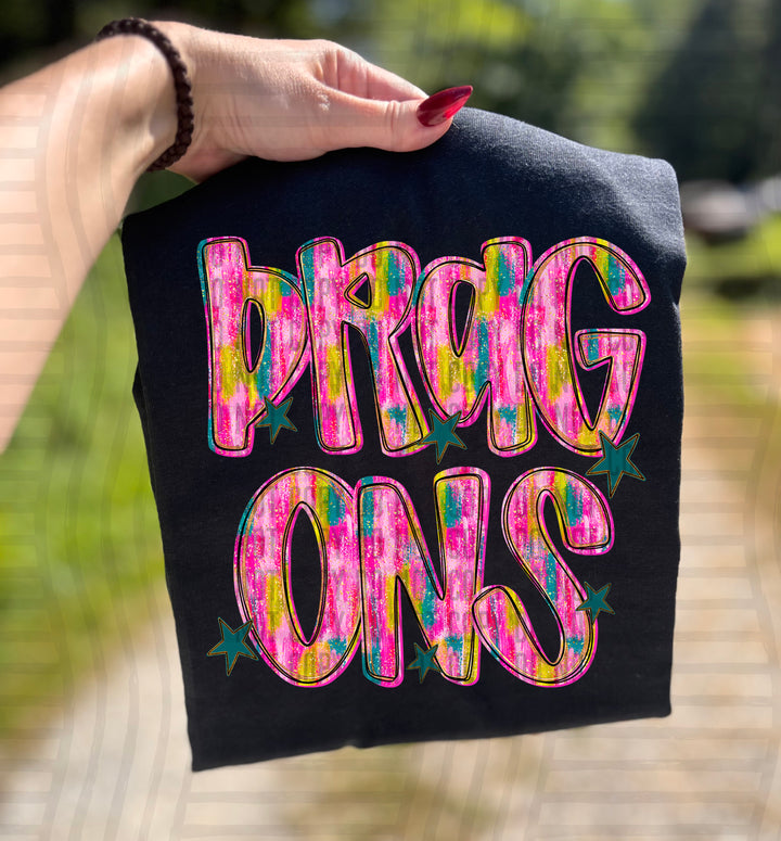 Holiday Brushstroke DTF Print