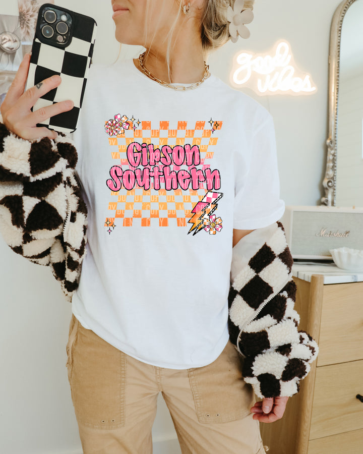 Checker Pop DTF Print