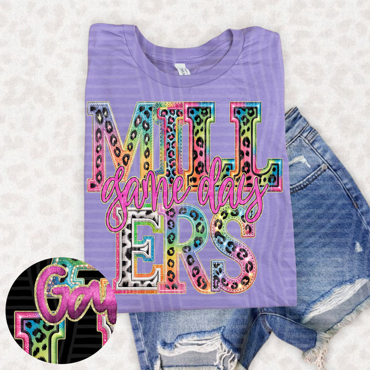 Rainbow Mitchymatchy DTF Print