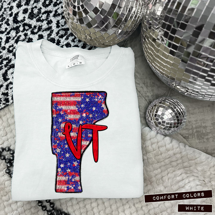 RWB States DTF Print