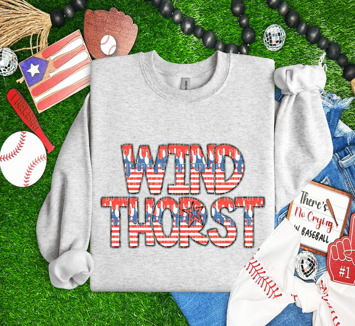 RWB Drip Mascots DTF Print