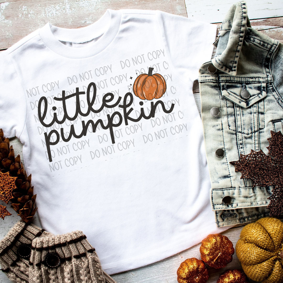 Little Pumpkin DTF Print