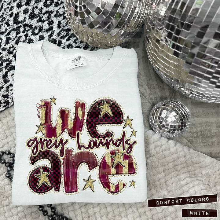 Maroon We Are DTF Print
