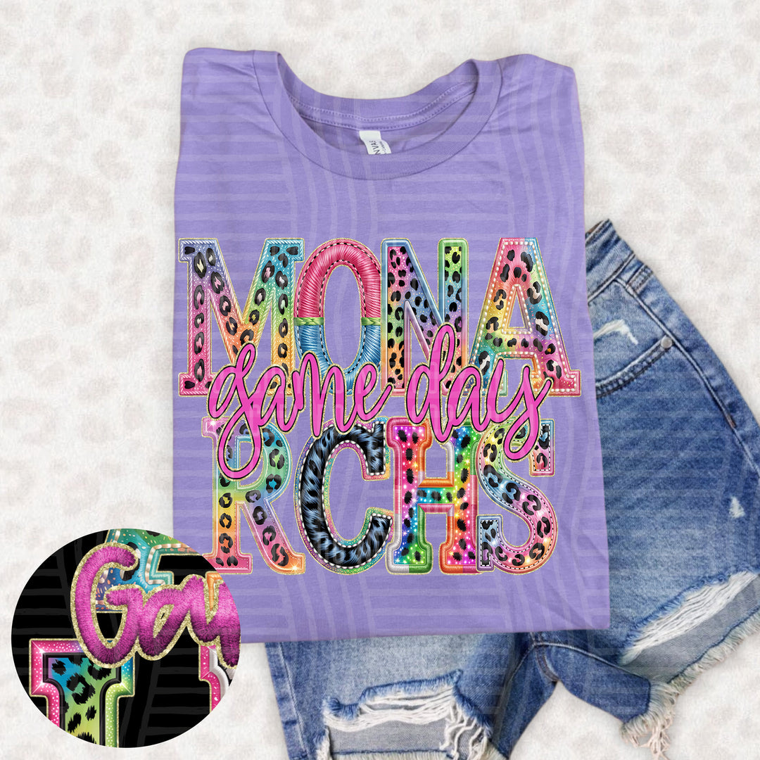 Rainbow Mitchymatchy DTF Print