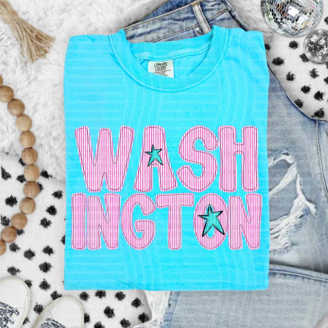 Seersucker States DTF Print