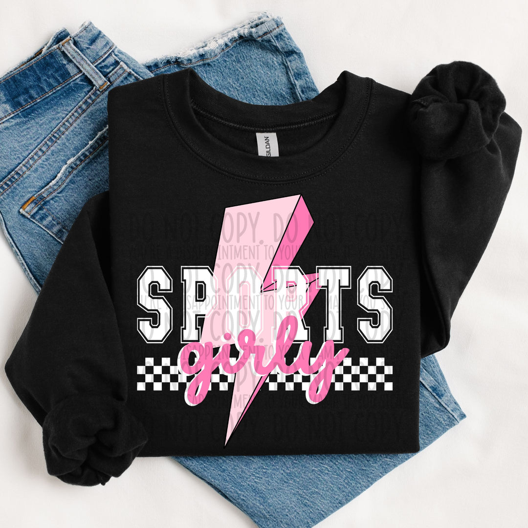 Sports Girly DTF Print