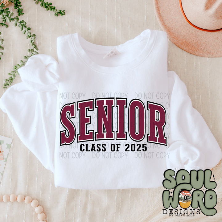 Senior Class of 2025 DTF 2 Print