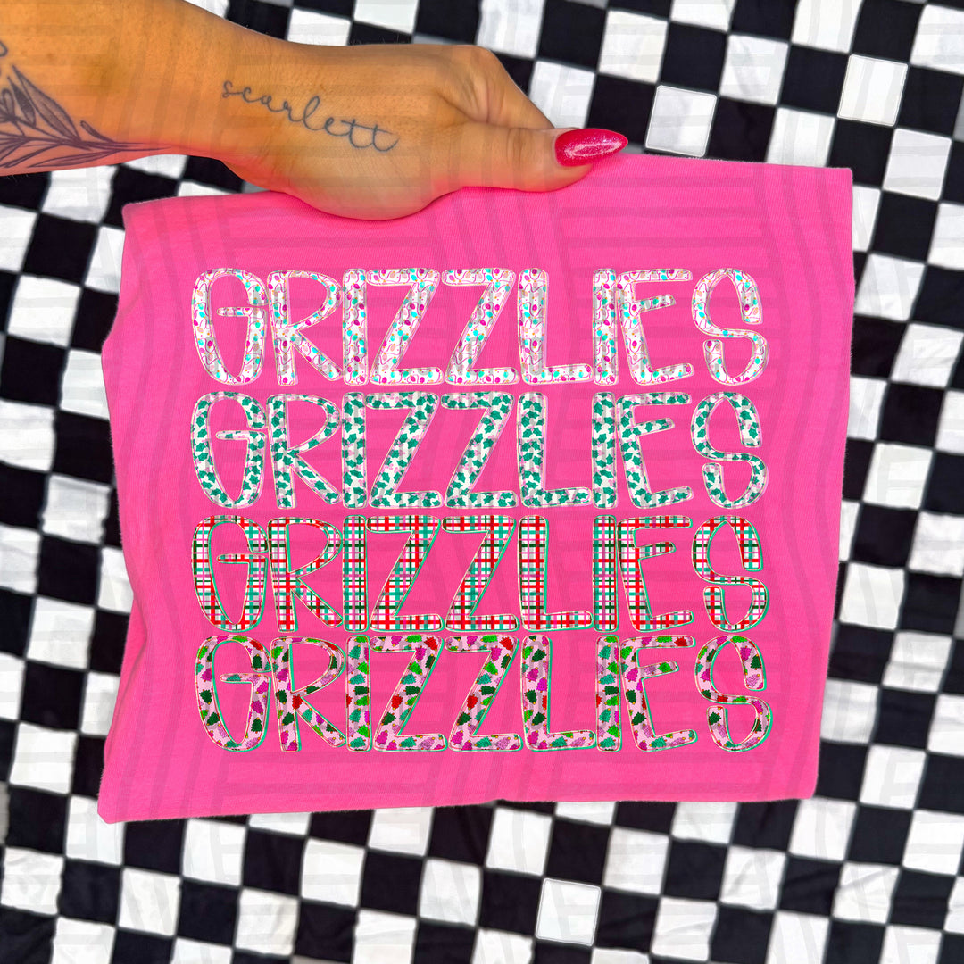 Twinkle Tinsel Stacked DTF Print