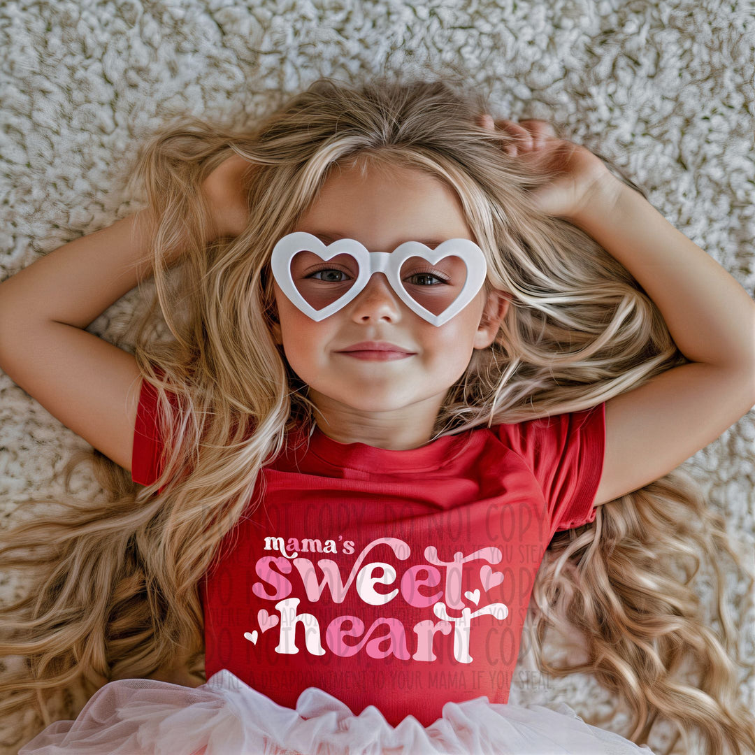 Mamas Sweetheart Pink DTF Print
