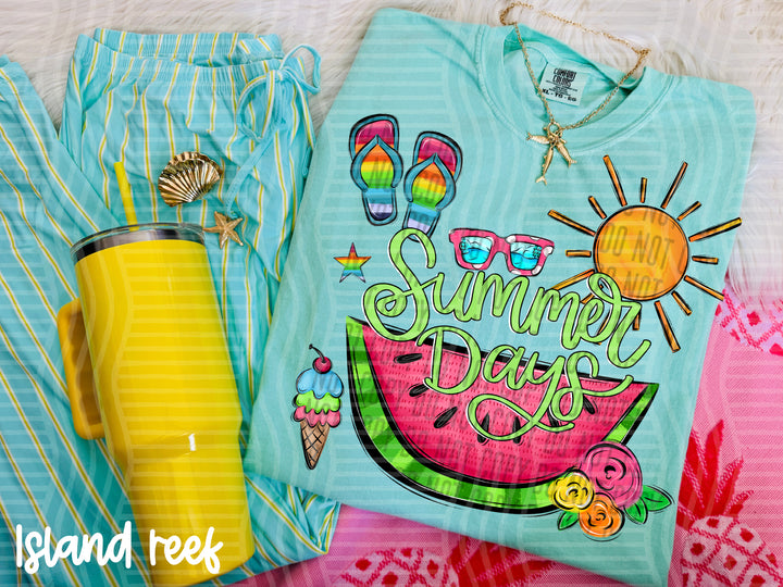 Summer Days DTF Print