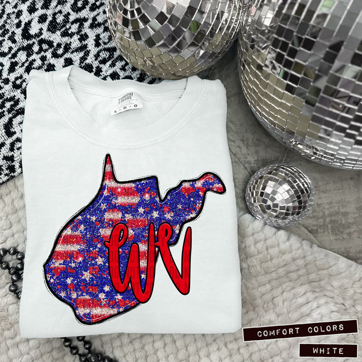 RWB States DTF Print