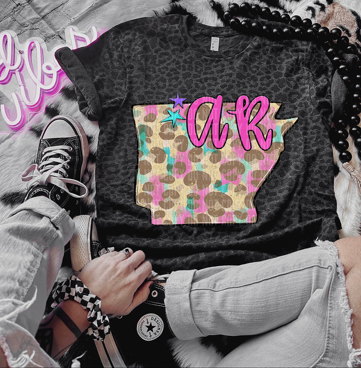 Preppy Bright States DTF Print