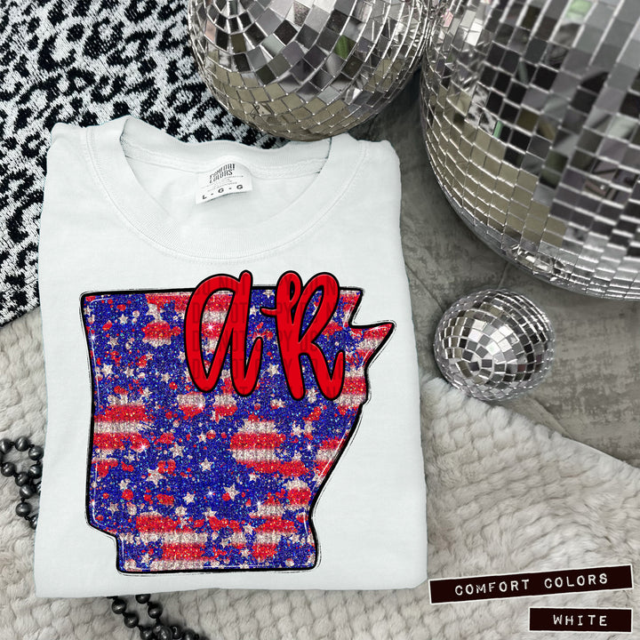 RWB States DTF Print
