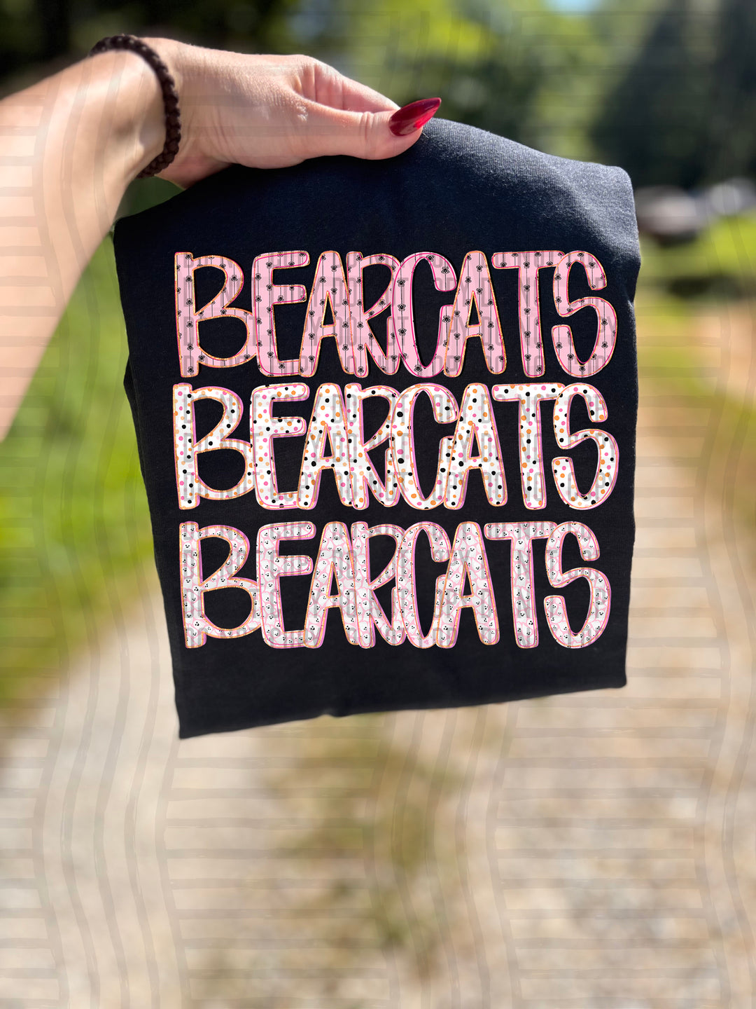 Girly Spooky Triple Stacked DTF Print